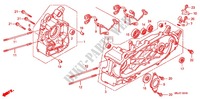 CRANKCASE (FES1257/A7) (FES1507/A7) for Honda S WING 125 FES 2007