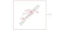 SCOOTER BLANKET for Honda S WING 125 FES ABS 2007
