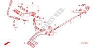 MAIN STAND   BRAKE PEDAL for Honda VTX 1800 F Specification 3 2006