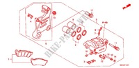REAR BRAKE CALIPER ('05 '08) for Honda VTX 1800 F Specification 3 2006