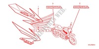 STICKERS ('06/'07) for Honda CRF 50 2007