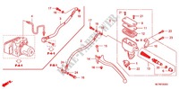 REAR BRAKE MASTER CYLINDER  (FJS400A/D/FJS600A/D5 8) for Honda SILVER WING 600 2007