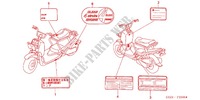 CAUTION LABEL (1) for Honda ZOOMER 50 2007