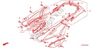 REAR   SIDE COVERS for Honda ST 1300 ABS 2007