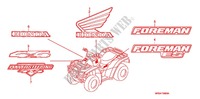 STICKERS for Honda FOURTRAX 500 FOREMAN 4X4 Electric Shift CAMO 2007