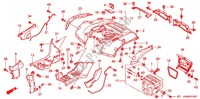 REAR FENDER ('07/'08) for Honda FOURTRAX 500 FOREMAN RUBICON GPS CAMO 2007