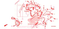 LOWER COWL for Honda VFR 800 INTERCEPTOR TRICOLOR 2007