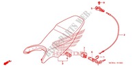 SINGLE SEAT (2) for Honda VFR 800 INTERCEPTOR ABS 2007