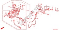 THROTTLE BODY for Honda VTX 1800 R Specification 1 2007
