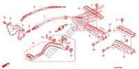 PEDAL for Honda FOURTRAX 500 FOREMAN RUBICON Hydrostatic 2009