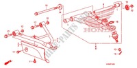FRONT SUSPENSION ARM for Honda FOURTRAX 500 FOREMAN 4X4 Power Steering 2009