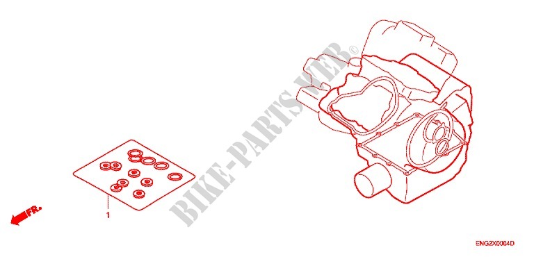 GASKET KIT for Honda SHADOW VT 750 ABS TWO TONE 2010