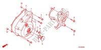 LEFT CRANKCASE COVER   ALTERNATOR (2) for Honda NXR 150 BROS Electric Start, front Disk 2011