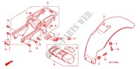 REAR FENDER   GRAB RAIL   TOOLS for Honda MONKEY 50 2012