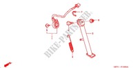 STAND (XZ50) for Honda APE 50 DELUXE 2003
