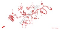 WIRE HARNESS/BATTERY for Honda APE 50 DELUXE 2003