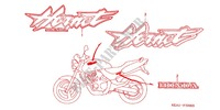 STICKERS (CB250FT/V/X/Y/1) for Honda CB 250 HORNET 2000