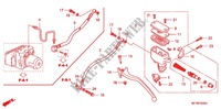 REAR BRAKE MASTER CYLINDER  (FJS400A/D/FJS600A/D5 8) for Honda SILVER WING 600 ABS 2006