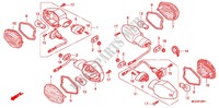 INDICATOR (CB4008/S8/A8/SA8) for Honda CB 400 SUPER FOUR VTEC REVO Color Order Plan Wheel Color 2008