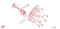 LEFT CRANKCASE COVER   IGNITION SENSOR for Honda CB 400 SUPER FOUR VTEC REVO Two tone 2008