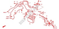 FRONT BRAKE MASTER CYLINDER   ABS MODULATOR for Honda CB 400 SUPER FOUR ABS VTEC REVO Two-tone main color 2012