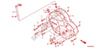 RIGHT CRANKCASE COVER for Honda CB 400 SUPER BOL D\'OR ABS VTEC REVO Half cowl attachment two-tone main color 2011
