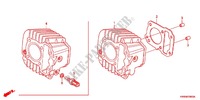 CYLINDER for Honda WAVE DASH 110 S, Electric start, rear brake drum 2012