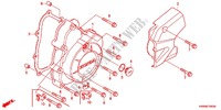 LEFT CRANKCASE COVER   ALTERNATOR (2) for Honda WAVE DASH 110 S, Electric start, rear brake drum 2012