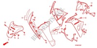 FAIRING   LEG SHIELD (ANF100DR/SR/MSR) for Honda WAVE 100 DR 2006