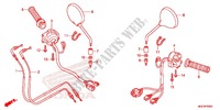 LEVER   SWITCH   CABLE (2) for Honda CB 1100 ABS RED 2013