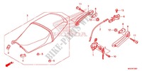 SINGLE SEAT (2) for Honda CB 1100 ABS 2013