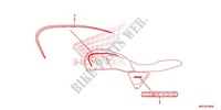 STICKERS (CB1100'14/SA'14/A'14) for Honda CB 1100 ABS BLUE 2014