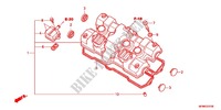 CYLINDER HEAD COVER for Honda CB 400 SUPER FOUR ABS TYPE II 2011