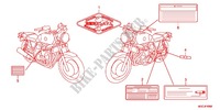 CAUTION LABEL (1) for Honda CB 1100 EX ABS, E Package 2016