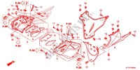 UNDER COWL (CBR125RW'07,'08,'09,'10) for Honda CBR 125 2007
