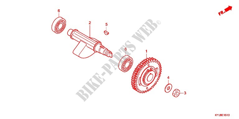 BALANCER SHAFT for Honda CBR 250 R ABS 2011