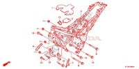 FRAME for Honda CBR 250 R ABS RED 2011