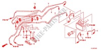 REAR BRAKE HOSE   BRAKE PIPE for Honda CBR 250 R ABS RED 2011