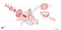 CRANKSHAFT for Honda CBR 250 R ABS RED 2012