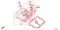 CYLINDER HEAD COVER for Honda CBR 250 R ABS RED 2012