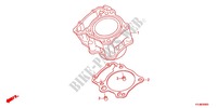 CYLINDER for Honda CBR 250 R ABS REPSOL 2014