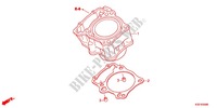CYLINDER for Honda CBR 250 R ABS SPECIAL EDITION 2016