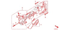 FRONT BRAKE CALIPER (CBR250R) for Honda CBR 250 R TRICOLOR 2011