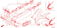 SWINGARM   CHAIN CASE for Honda CBR 250 R 2013