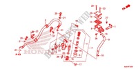 REAR BRAKE MASTER CYLINDER (CBR650F) for Honda CBR 650 F 2015