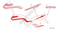 STICKERS (TYPE A BANDE) for Honda CB 1300 SUPER FOUR 2000