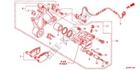 REAR BRAKE CALIPER for Honda CB 1300 SUPER FOUR TOURING SE 2012
