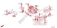 STEERING DAMPER for Honda CBR 600 R ABS RED 2012