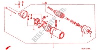 STARTER MOTOR (CBR900RR'00,'01/RE'01) for Honda CBR 929 RR ERION 2001