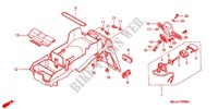 REAR FENDER (CBR900RR'00,'01/RE'01) for Honda CBR 900 RR 2000